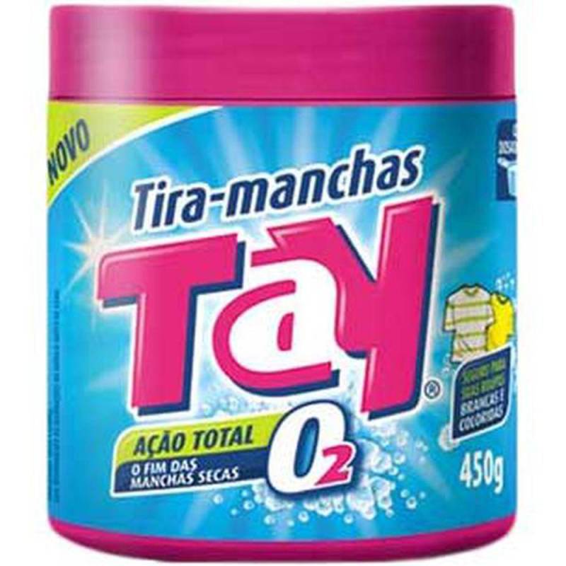 Tira Manchas em Pó Tay Roupas Coloridas 450g