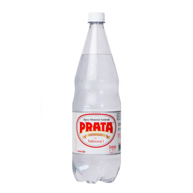 Agua Prata com Gás 1,27L