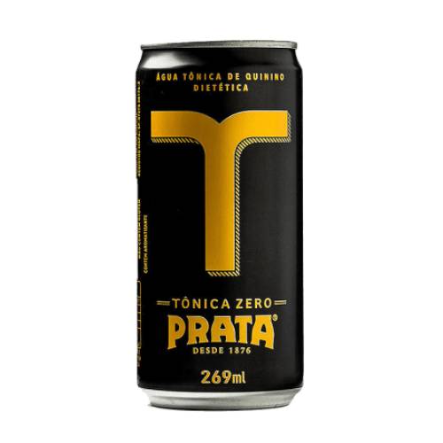 Água Tônica Prata Zero Açúcar Lata 269ml