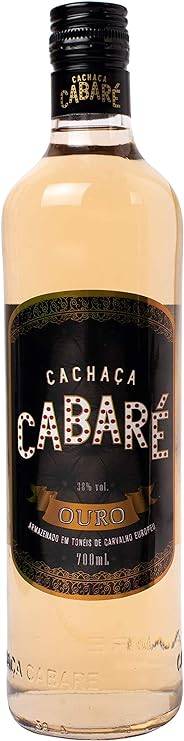 Cachaça Cabaré Ouro 700ml