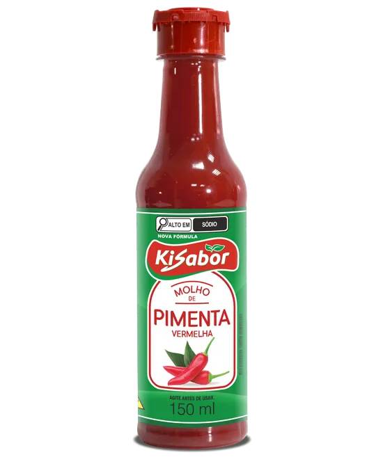 Molho Pimenta Vermelha Kisabor 150g